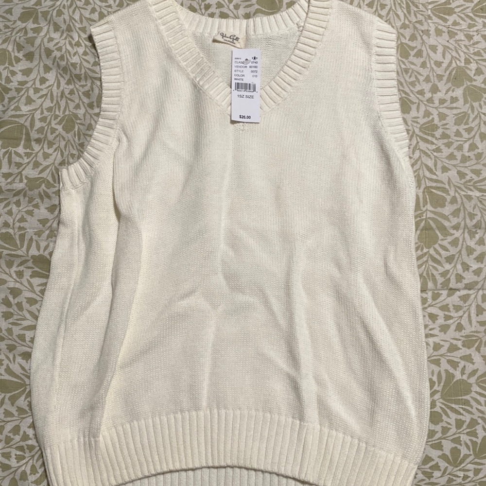 BRANDY MELVILLE SWEATER VEST NWT